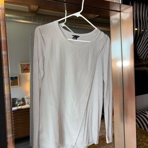 Women's Cream Long Sleeve Top